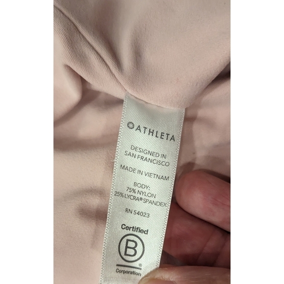 Athleta Pink Inclination Moto Leggings Size Small - Picture 5 of 8